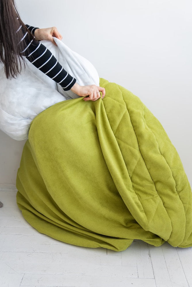 Large Hooded Dog Bed | Cozy Washable Dog Cave for Big Dogs