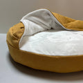 Large Hooded Dog Bed | Cozy Washable Dog Cave for Big Dogs